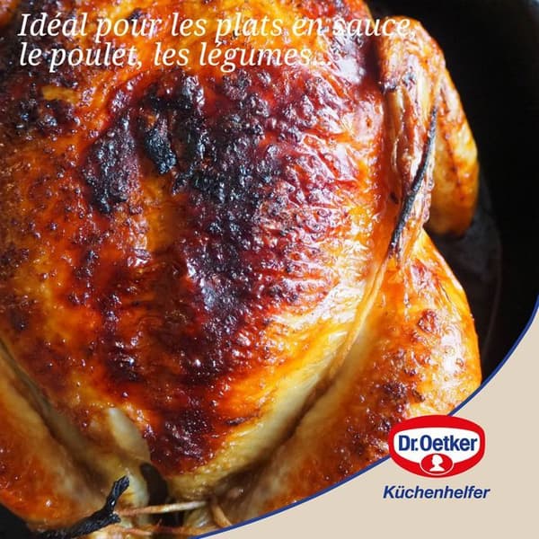Plat à four XXL med höga kanter Dr Oetker Back-Idee Kreativ