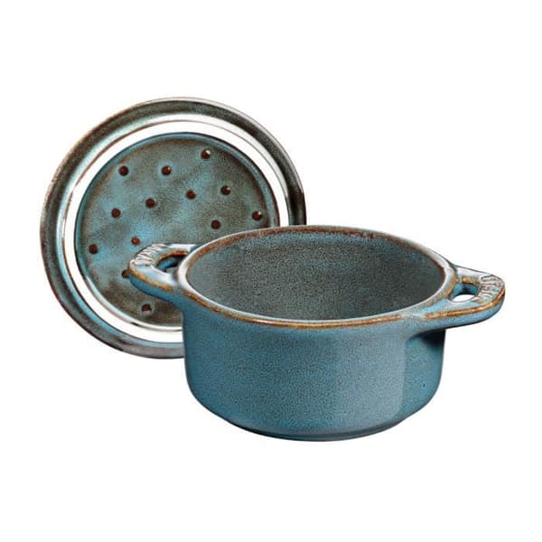 Cocotte - ZWILLING - STAUB - Keramik - Turquoise - 0,2 L - Rund