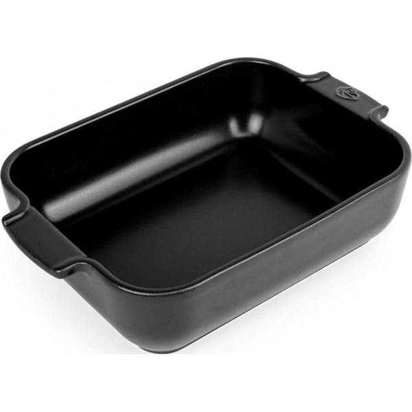 PEUGEOT Ugnsform Appolia rektangulär 25cm Svart Satin