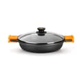 Miniatyrbild 1 av 6: Grillpanna i aluminium - Pinti - Effektiv - 45 cm - 12,5 l - Non-stick för induktion