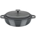 Pikkukuva 1 / 5: Täyteläinen valurautainen uunivuoka - GSW - GRAY SHADOW - 30 cm - pyöreä - induktio - harmaa