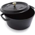 Miniatyrbild 2 av 4: STAUB Round Cocotte 7 QT - Svart (Matt) 28 cm - 1102825