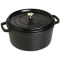 Miniatyrbild 1 av 4: STAUB Round Cocotte 7 QT - Svart (Matt) 28 cm - 1102825