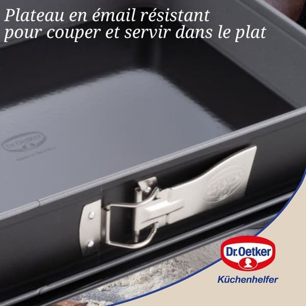 Kakform och ugnsform - Dr Oetker - Bak-Idee Kreativ - Rektangulär - Rostfritt stål - 38 x 25 x 7 cm