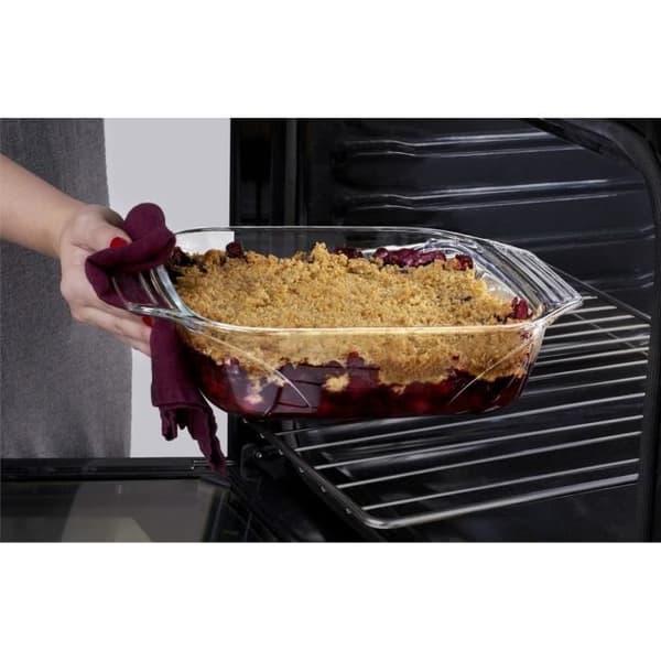 PYREX Fyrkantig ugnsform 29x23 cm genomskinlig