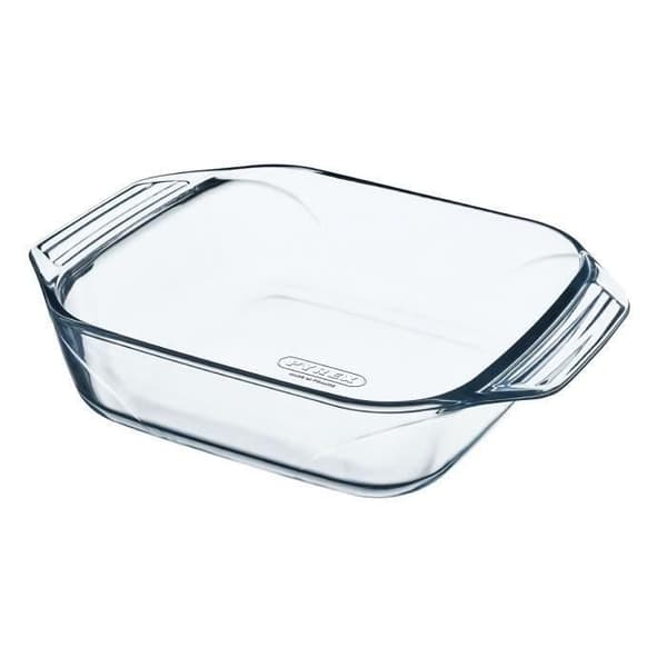 PYREX Fyrkantig ugnsform 29x23 cm genomskinlig