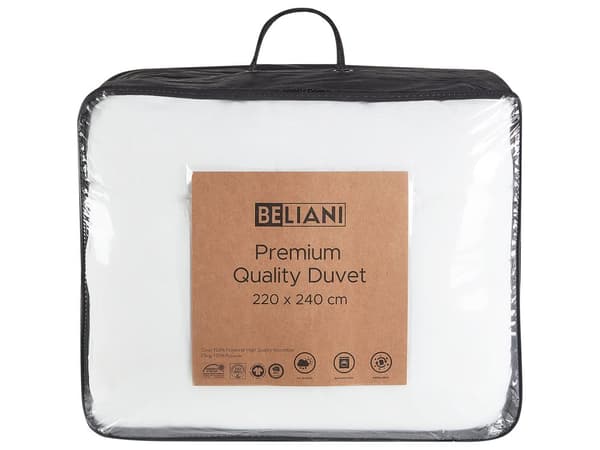 Dyne Mikrofiber Polyester Fyld 220 x 240 cm til Allergikere og Hjælp til Søvn