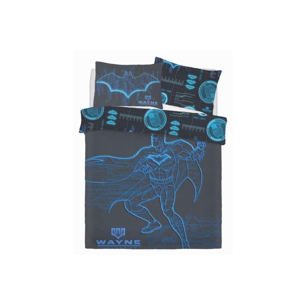 Batman Wayne Industries Panel Duvet Set
