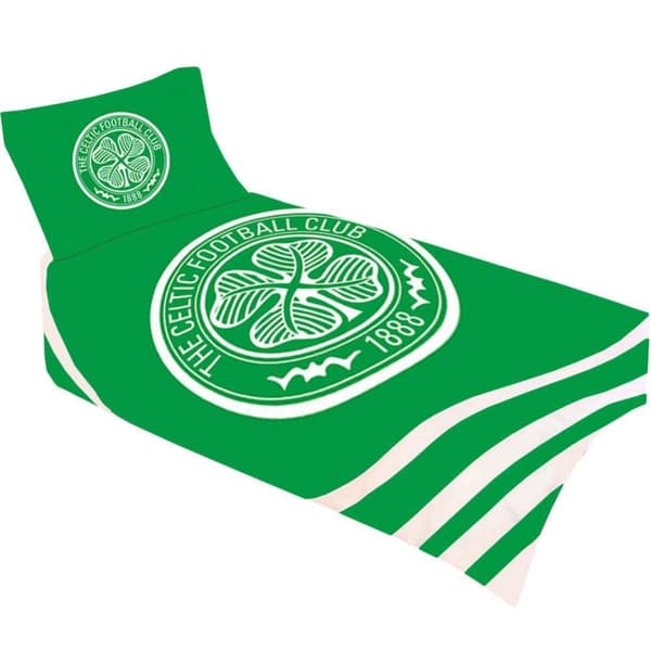 Celtic FC Single Duvet Set Green One Size
