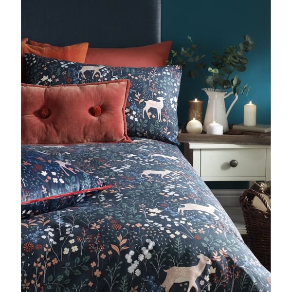 Furn Richmond Duvet Cover Set With Woodland And Botanical Design