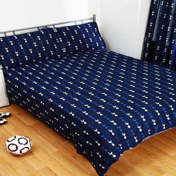 Tottenham Hotspur FC Officielt Pulse Design Vendbart sæt med dyne og pudebetræk