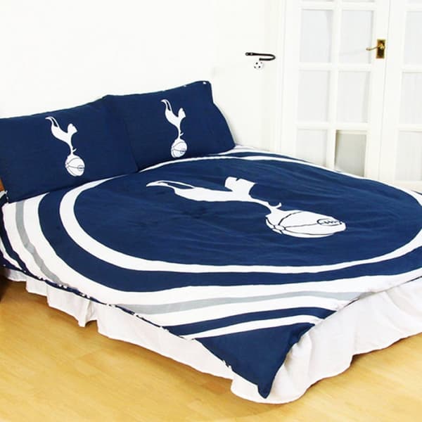 Tottenham Hotspur FC Officielt Pulse Design Vendbart sæt med dyne og pudebetræk