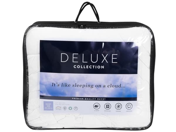 Dyne Japara Bomuld Polyester Mikrofiber Fyld 200 x 220 cm Kvalitets Dobbelt Helårsdyne Kassette Opdelt Allergivenlig Soveværelse Tilbehør
