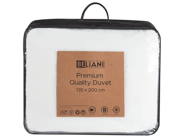 Dyne Hvid Polyester med Microfiber Fyld 135 x 200 cm til Allergikere og Hjælp til Søvn