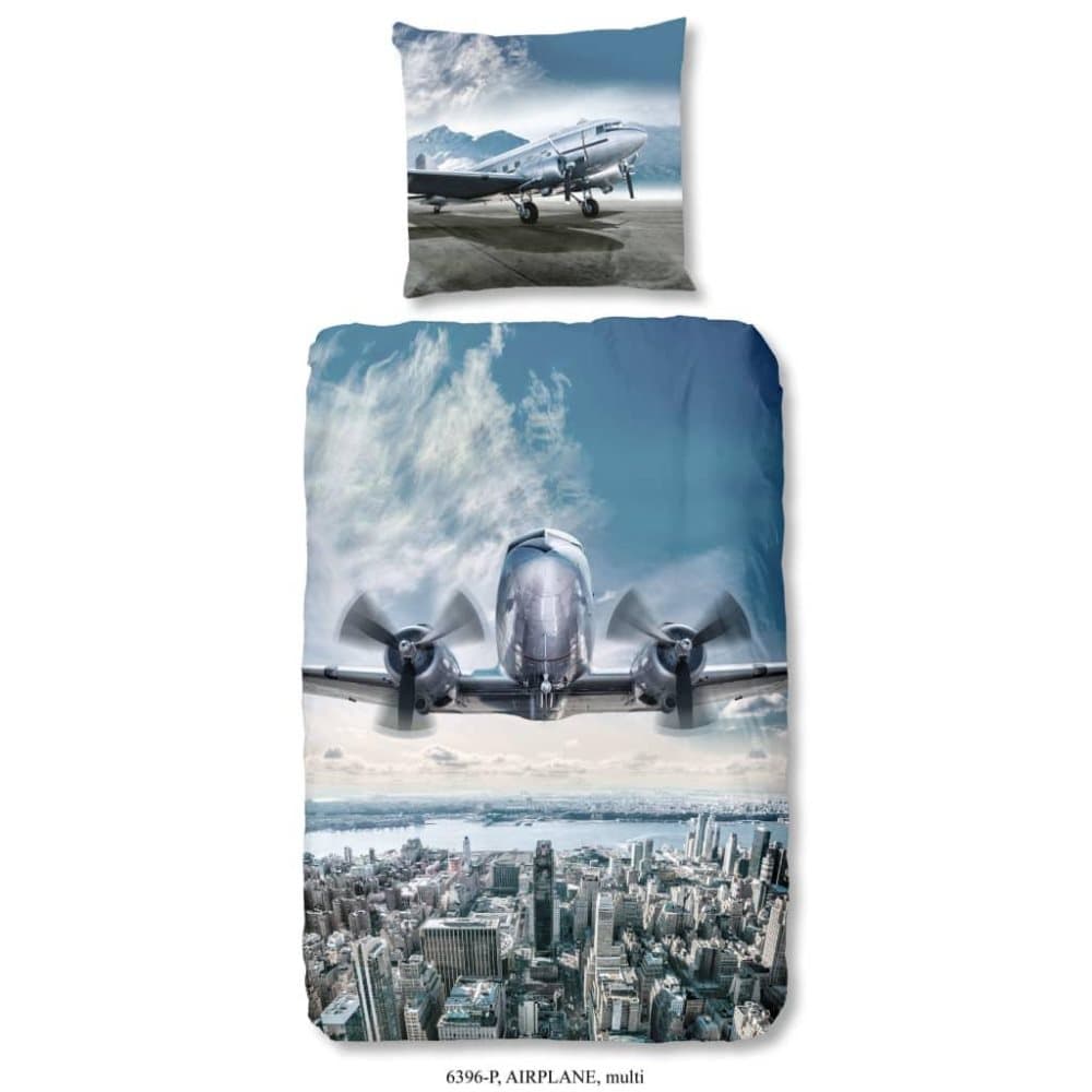Good Morning Dynetrekk barn Airplane 135x200 cm
