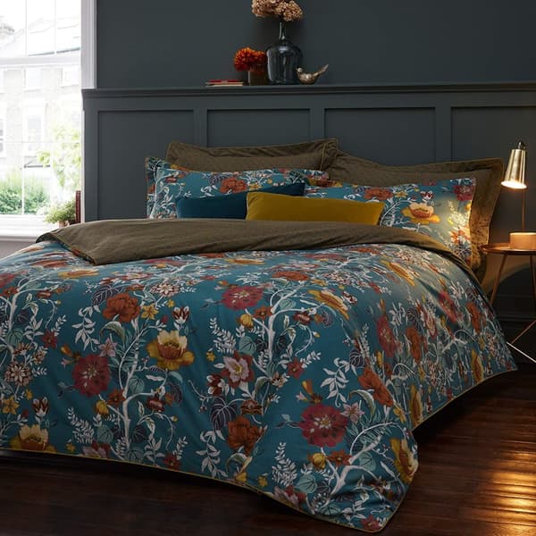 Paoletti Bloom Floral Duvet Cover Set