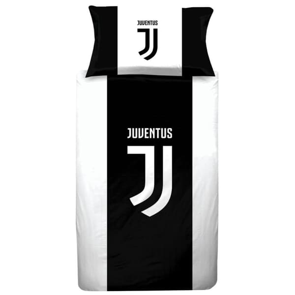 Juventus F.C. Duvet Cover Set Black/White Single