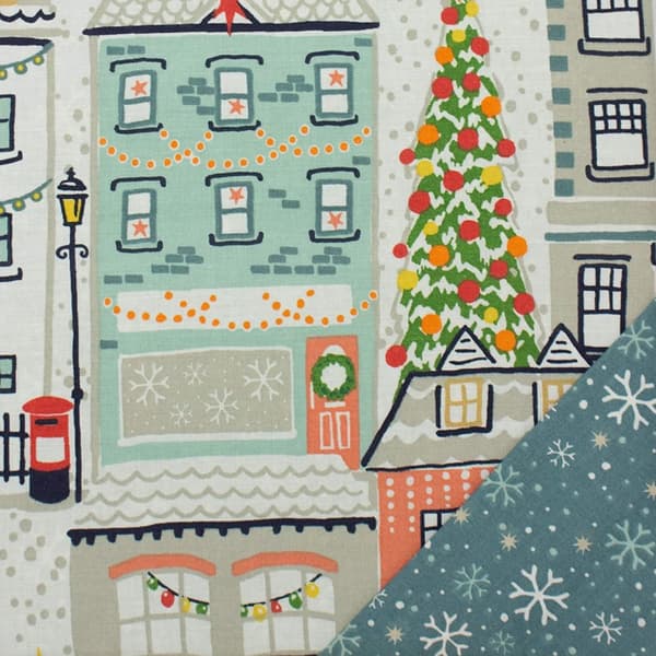 Furn Festive Christmas Town Duvet Cover Set