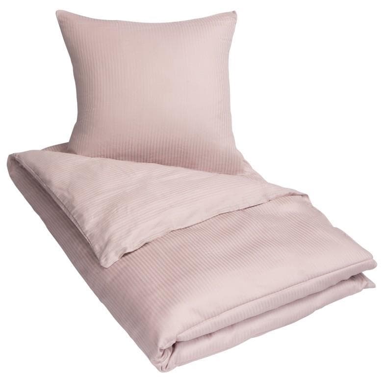 Egyptisk bomulds sengetøj - 200x200 cm - Dobbelt sengetøj - Rosa - Excellent By Borg