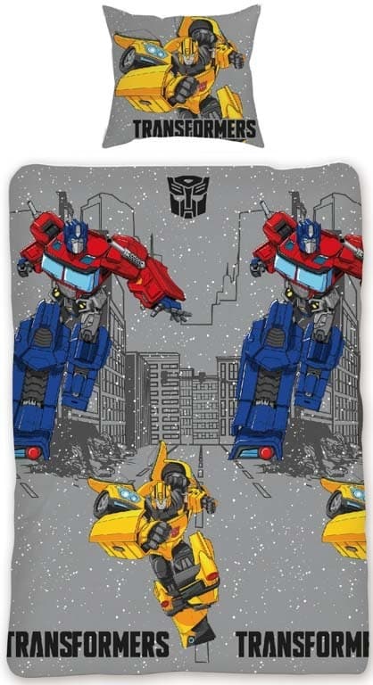 Transformers sengetøy - 140x200 cm