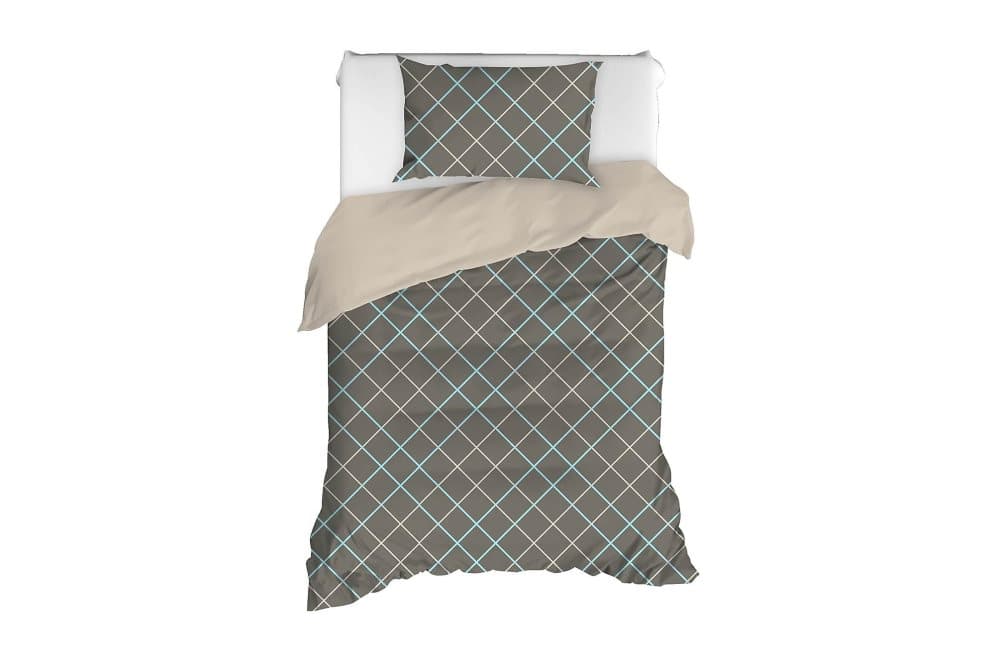 ENLORA HOME RANFORCE Bäddset Brun