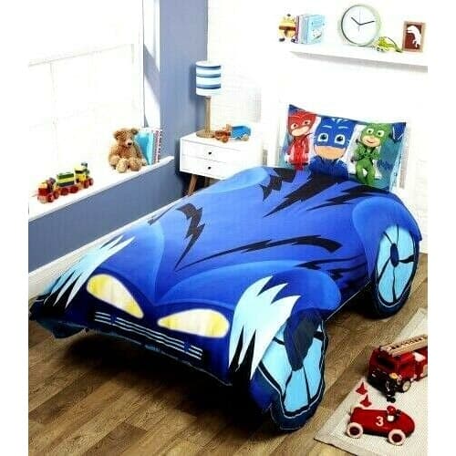PJ Masks Childrens/Kids Catboy Car Duvet Cover Set