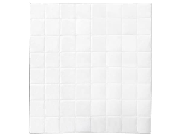 Peitto valkoinen japara-puuvilla 200 x 240 cm 2 hengelle mikrokuitu täyte konepestävä ympärivuotinen
