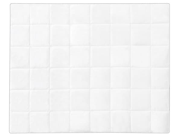 Peitto valkoinen japara-puuvilla 155 x 220 cm mikrokuitu täyte konepestävä ympärivuotinen