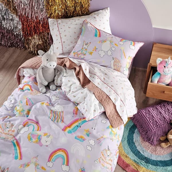 Linen House Childrens/Kids Unicorniverse Duvet Cover Set