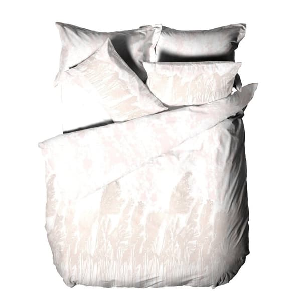 The Linen Yard Pampas Cotton Washed Duvet Cover Set