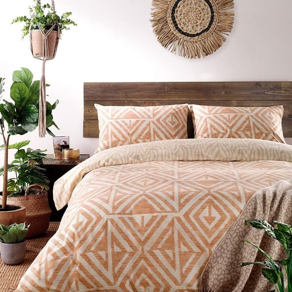 Furn Tanza Global Geometric Duvet Cover Set