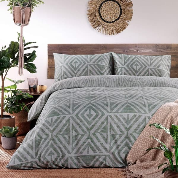 Furn Tanza Global Geometric Duvet Cover Set
