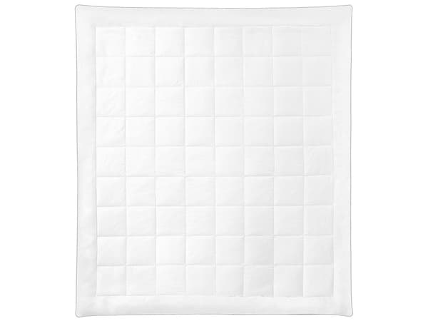 Peitto valkoinen 200 x 220 cm japara-puuvillapäällinen mikrokuitutäyte 2 hlö konepestävä 10 TOG