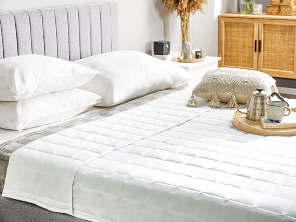 Peitto puuvilla polyesteri 200 x 220 cm allergiaystävällinen konepestävä