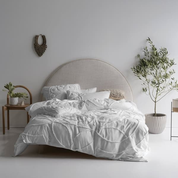Linen House Manisha Tufted Duvet Cover Set