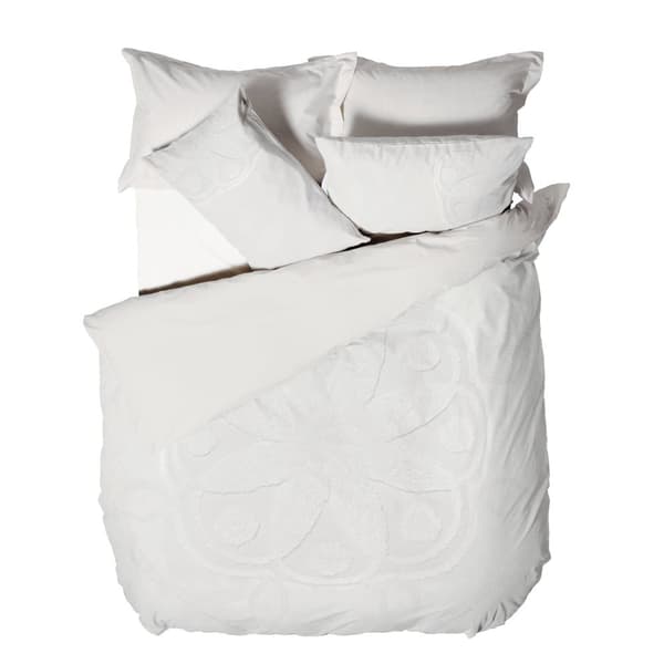 Linen House Manisha Tufted Duvet Cover Set