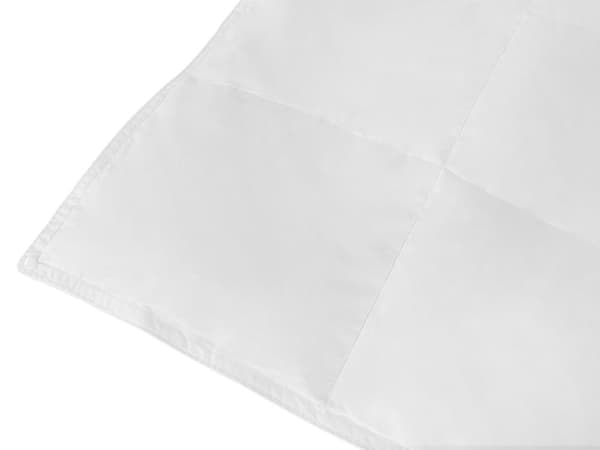Peitto puuvillaa 155 x 220 cm ankanuntuvatäytteellä ympärivuotinen