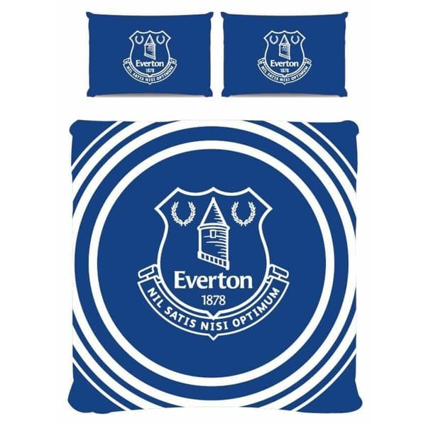 Everton FC Pulse dynebetrækssæt White/Royal Blue Double
