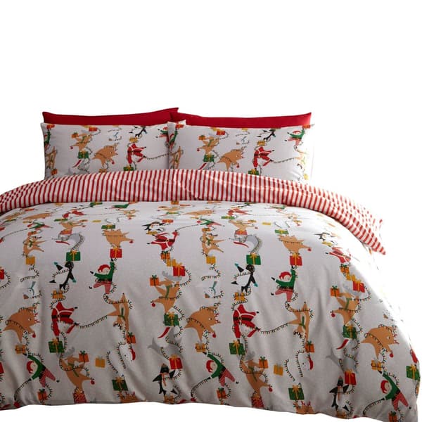 Furn Santas Workshop Christmas Duvet Cover Set