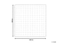 Miniatyrbillede 3 af 6: Dyne Hvid Polyester Blend Dobbelt Størrelse 200 x 220 cm Let Fyld Quiltet