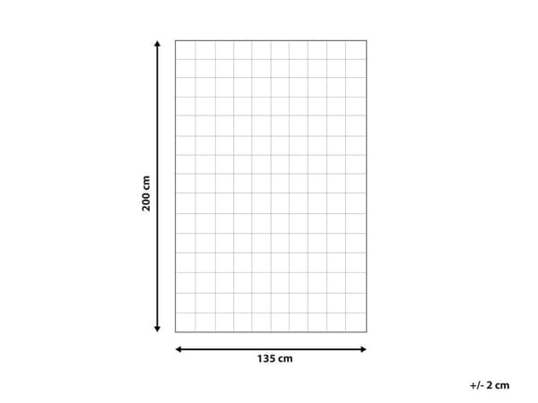 Dyne Hvid Polyester Blend Enkelt Størrelse 135 x 200 cm Let Fyld Quiltet