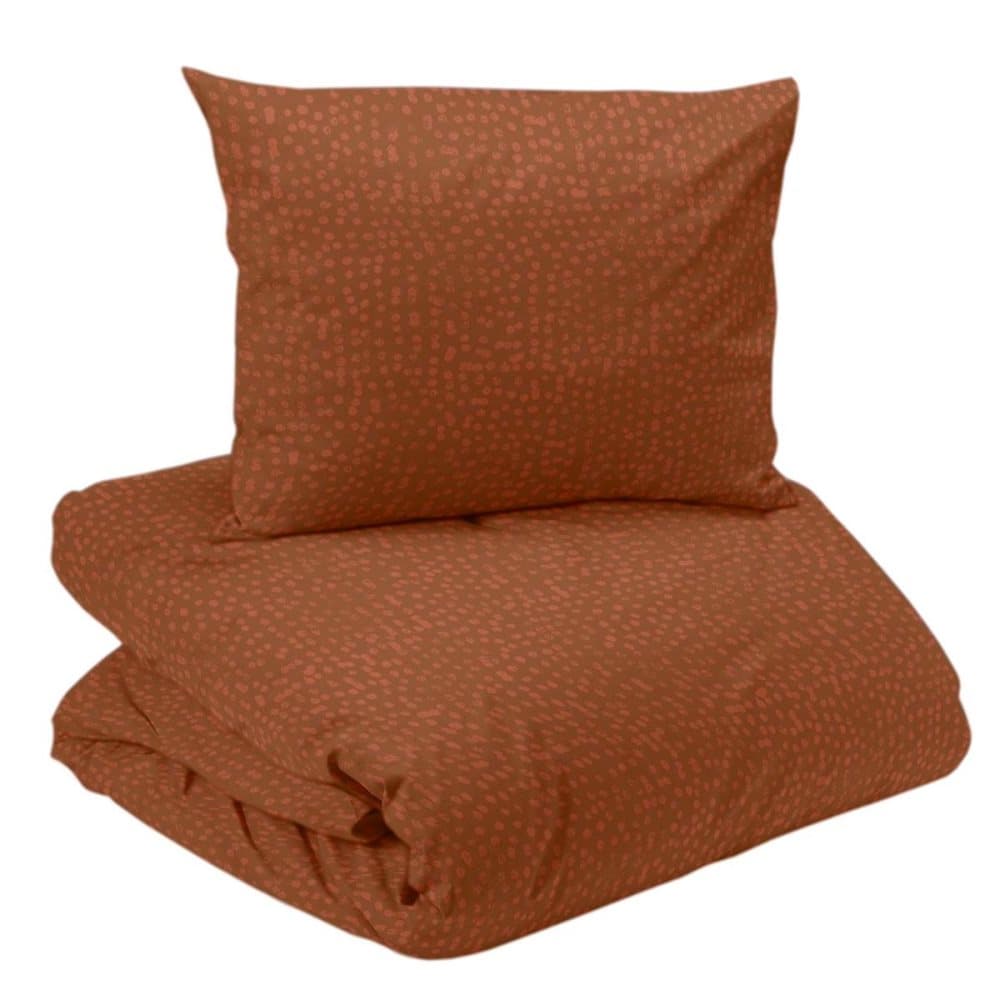 Påslakanset Dot Cognac 2 Delar