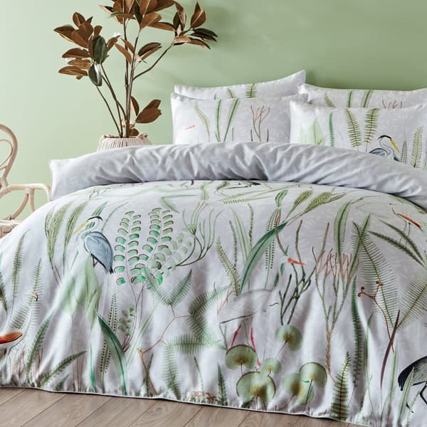 Paoletti Aaliyah Botanical Duvet Cover Set