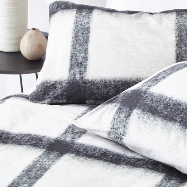 The Linen Yard Mohair rutigt påslakan
