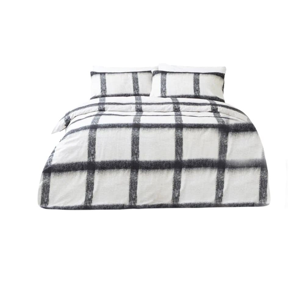 The Linen Yard Mohair rutigt påslakan