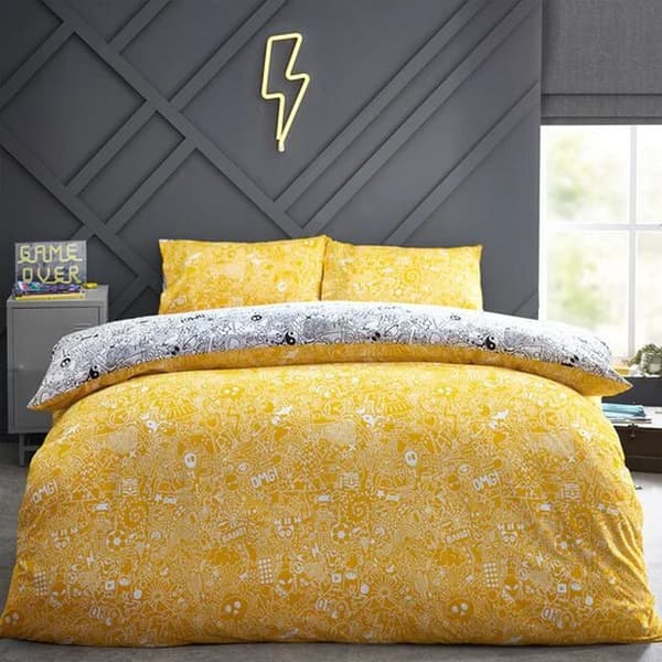 Style Lab Doodle Duvet Cover Set