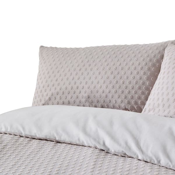 The Linen Yard Tuftad polka dot påslakan
