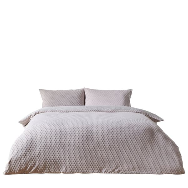 The Linen Yard Tuftad polka dot påslakan