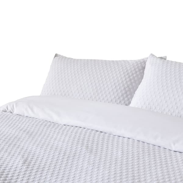 The Linen Yard Tuftad polka dot påslakan