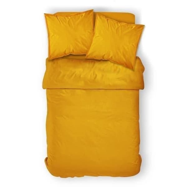 IDAG Påslakan 100% bomull - 220x240 cm - Saffransgul IDAG